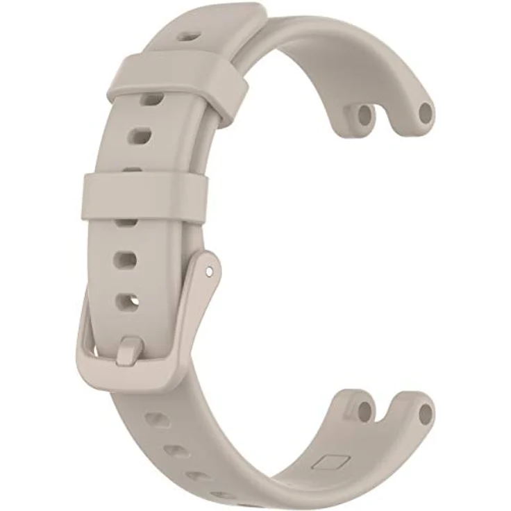 Shieranlee Ersatzarmband aus Silikon für Garmin Lily, flexibel und wasserdicht, Schwarz, 16-24 cm Länge – Bild 3
