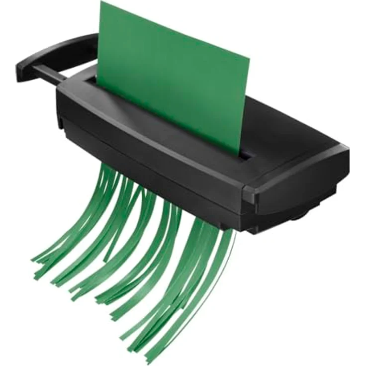 Hama Classic S60, Aktenvernichter mit Streifenzerkleinerung, 22 cm Schnittbreite, 6 mm Partikellänge, 74 dB, 3800 mm/min Durchsatzgeschwindigkeit – Bild 9