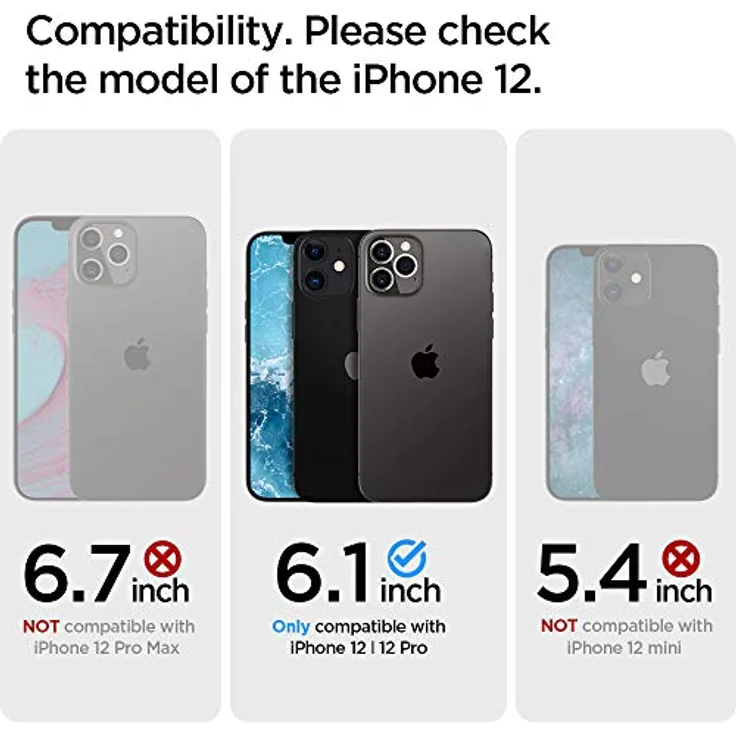 Spigen ACS01697 Liquid Crystal iPhone 12 PRO Transparent – Bild 2