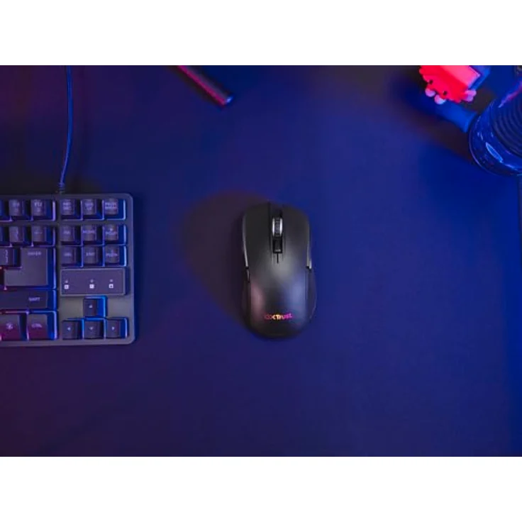 Trust GXT931 YBAR MULTI, Kabellose Gaming-Maus mit 7200 DPI, ergonomisch für Rechtshänder, Schwarz – Bild 10