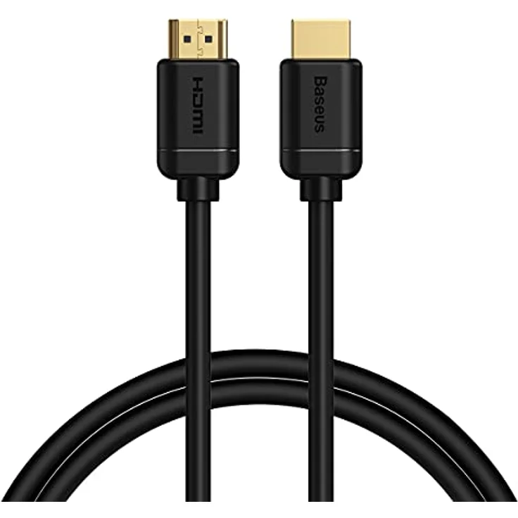 Baseus High Definition HDMI-Kabel, 1 m, 60 Hz Bildwiederholrate, schwarz – Bild 1