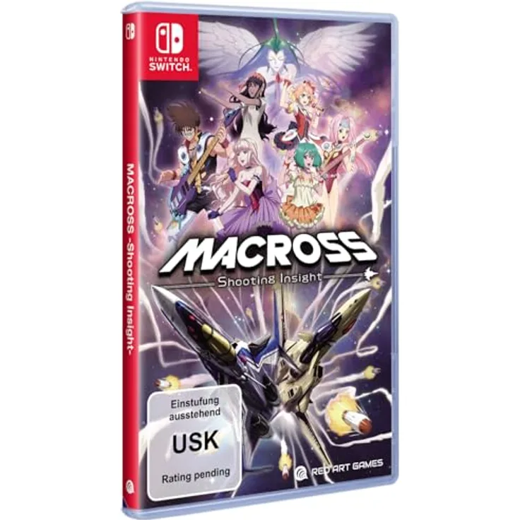 MDM MERIDIEM GAMES MACROSS - SHOOTING INSIGHT Switch, Ballerspiel mit Piloten und Sängerinnen, Lieblingssongs der MACROSS-Fans, Nintendo Switch Game