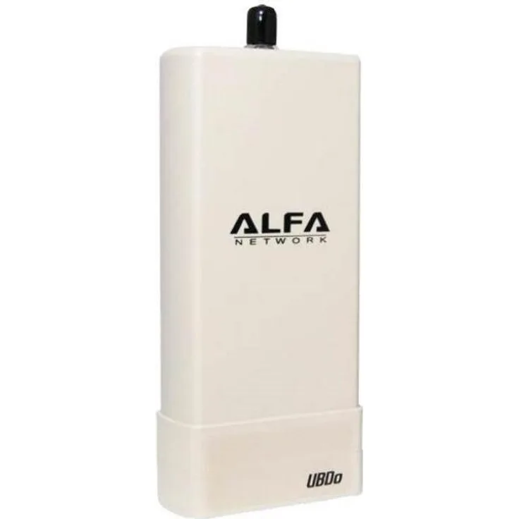 ALFA Network UBDO-N8 USB AP/CPE mit 12 dBi Antenne für große Reichweite im Freien, bis zu 150 Mbps, 8 m USB-Kabel