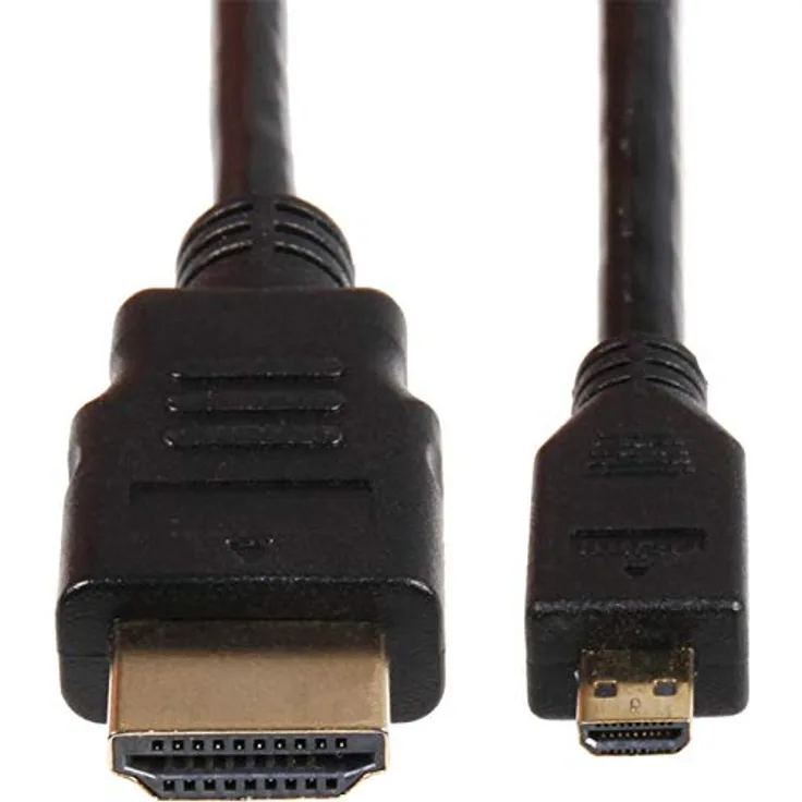 Joy-it K-1481 HDMI-Kabel Raspberry Pi [1x HDMI-Stecker - 1x HDMI-Stecker D Micro] 3.00m Schwarz