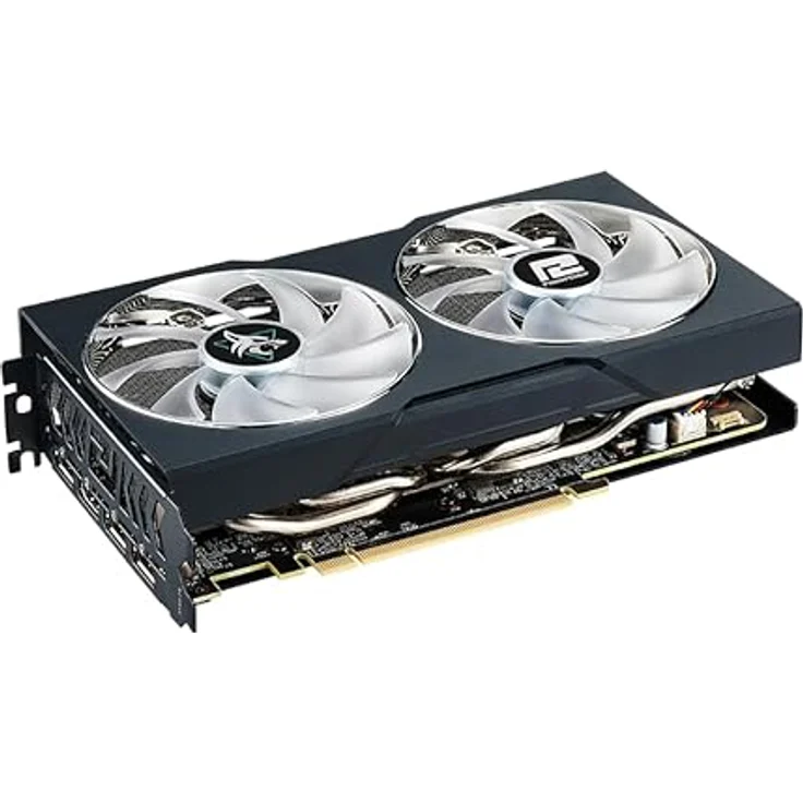 PowerColor Hellhound AMD Radeon RX 7600XT Grafikkarte 16GB GDDR6 – Bild 4