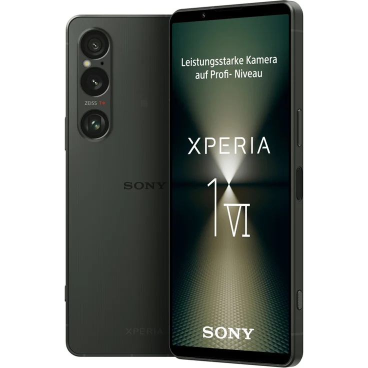 Sony Xperia 1 VI (256 GB, Khaki, 6.50", Dual SIM, 52 Mpx, 5G), Smartphone, Grün – Bild 1