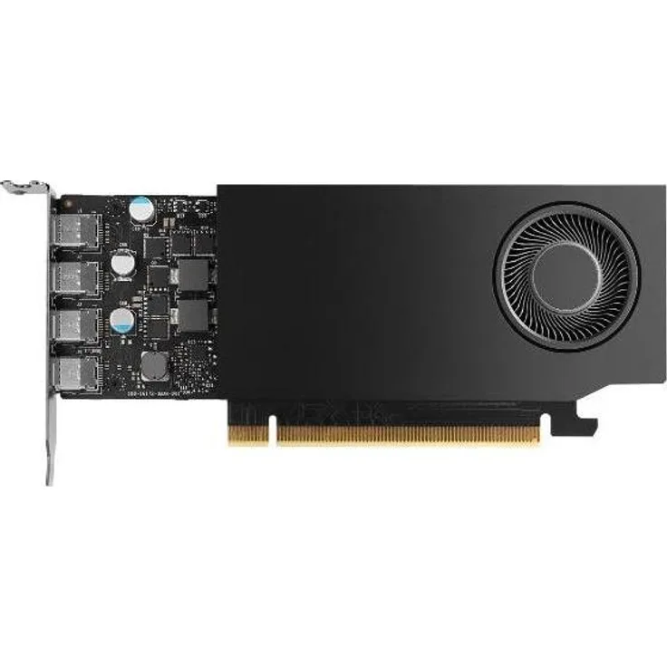 HP NVIDIA RTX A1000, 8 GB GDDR6 Grafikkarte mit Mini Bracket, unterstützt bis zu 4 Monitore via Mini DisplayPort