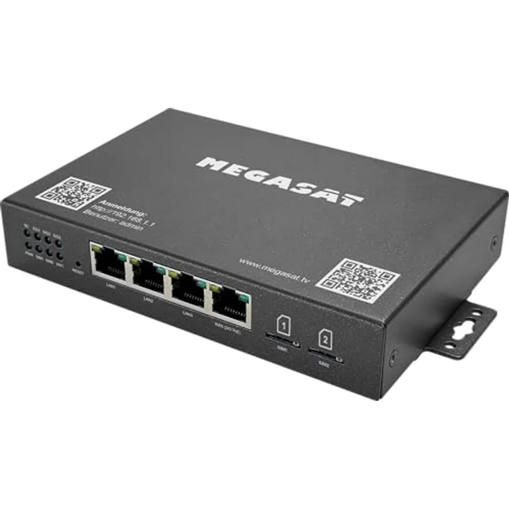 Megasat Camper Connected 5G, LTE-WiFi-System Antenne mit Dual-SIM, 3000 Mbit/s, robust für Camping und Caravan – Bild 5