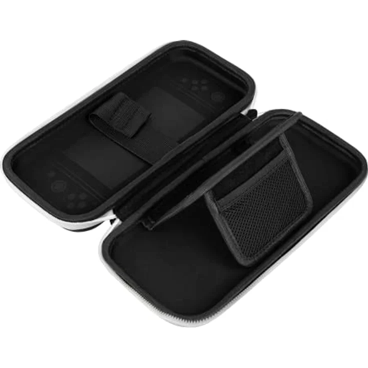 PDP Slim Deluxe Travel Case für Nintendo Switch, Schwarz/Weiß – Bild 4
