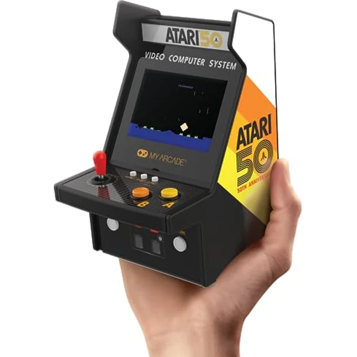 ATARI ATARI Micro Player Pro, tragbare Konsole mit klassischen Spielen und modernster Technologie – Bild 1