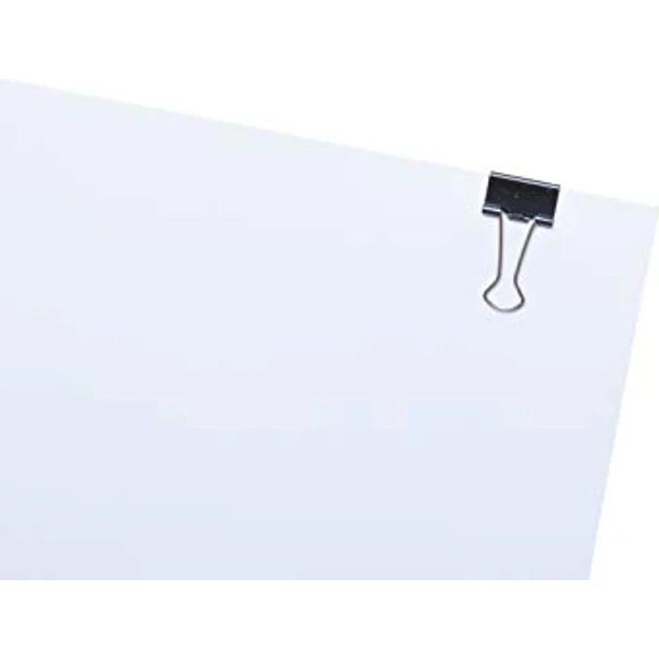 MAUL original mauly Klemmer (12 Stück) 19 mm | zum Klemmen von bis zu 70 Blatt Papier | vielseitig einsetzbar | Schwarz – Bild 5