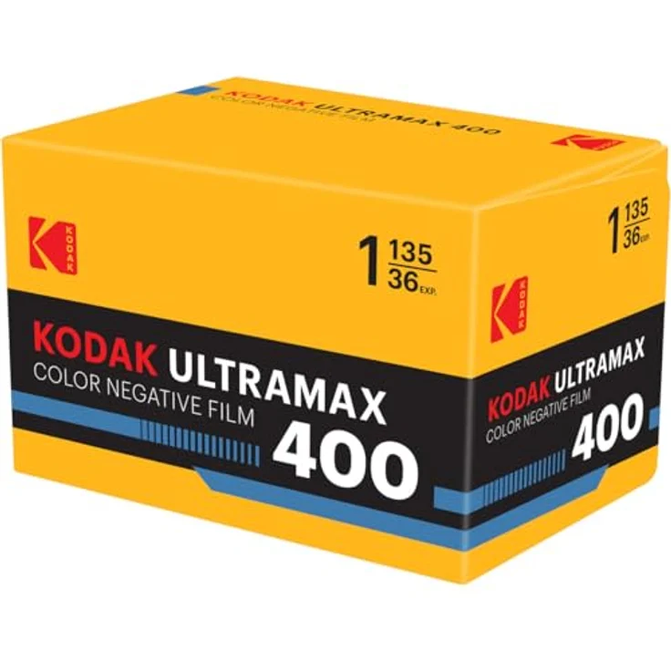 KODAK Eastman Ultramax 400, Farbnegativfilm 135-format mit 36 Exposures, ISO 400, lebendige Farbsättigung, feines Korn – Bild 2