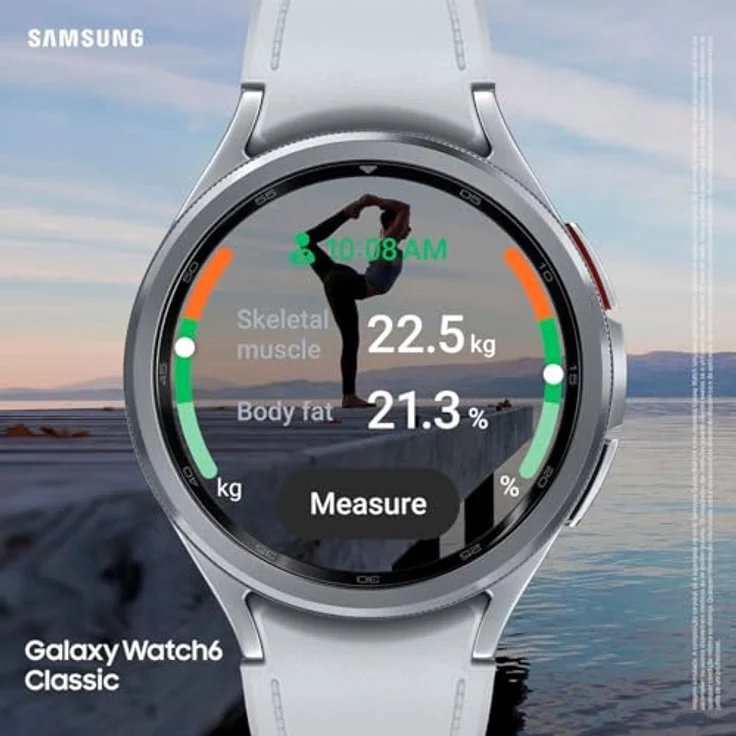 Samsung Galaxy Watch 6 Classic 43mm Black, Schwarz - Smartwatch mit 1,57 Zoll Display und Touch Screen – Bild 5