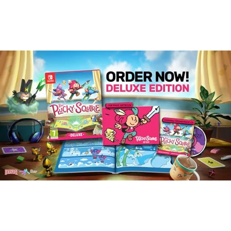 Devolver Digital The Plucky Squire Deluxe Edition - Switch, inklusive Artbook, Soundtrack und Sammelbox – Bild 2