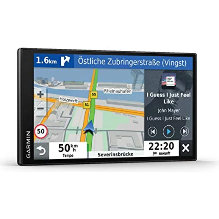 Garmin DriveSmart 65, Navigationsgerät mit 6,95“ Farbdisplay, Amazon Alexa Sprachassistenz, 3D-Europakarten, Live Traffic, Fahrerassistenz – Bild 1