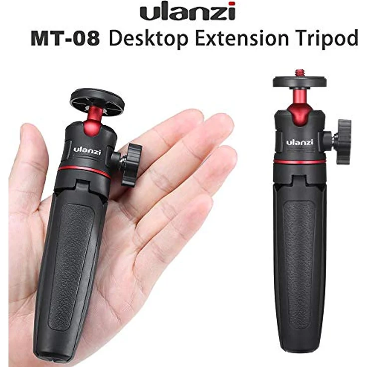 Ulanzi MT-08 Vlog-Stativgriff & Selfie Stick, vielseitig einsetzbarer Griff für Vlogging und Selfies, schwarz – Bild 5