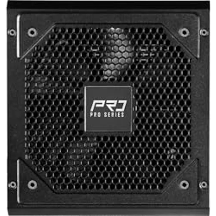 AsRock Pro Series PRO-650B, 650W ATX Netzteil mit 80 PLUS Bronze-Zertifizierung und 120 mm Lüfter, Schwarz – Bild 2