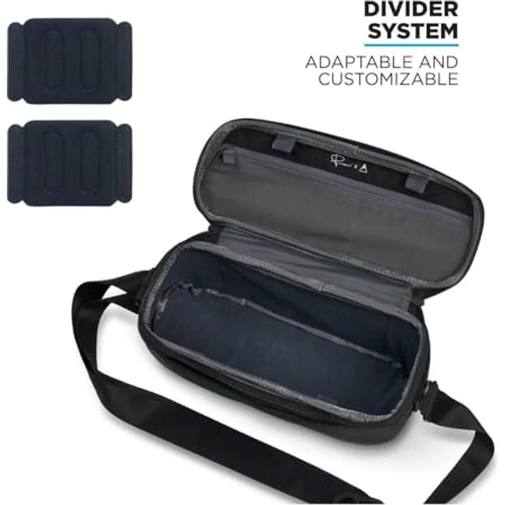 Gomatic Peter McKinnon Luma Camera Sling 9L | Kameratasche | Fotografie-Umhängetäsche | Messenger Bag Reisetasche | Sling-Bag für Fotografen | Camera Pack Crossbody-Bag | Schultertasche - Stone Gray mit schnellem Kamerazugriff und modularem Innendesign – Bild 3