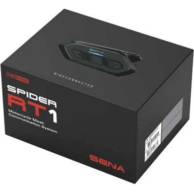 Sena Spider RT1 Bluetooth Kommunikationssystem, Headset mit Mesh 2.0-Technologie und 8 km Reichweite