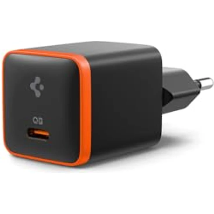 Spigen 30W USB-C auf Mini Adapter - Schnellladegerät mit Samsung PPS für iPhone & Android & iPad & MacBook Type-C EE301 Black – Bild 3