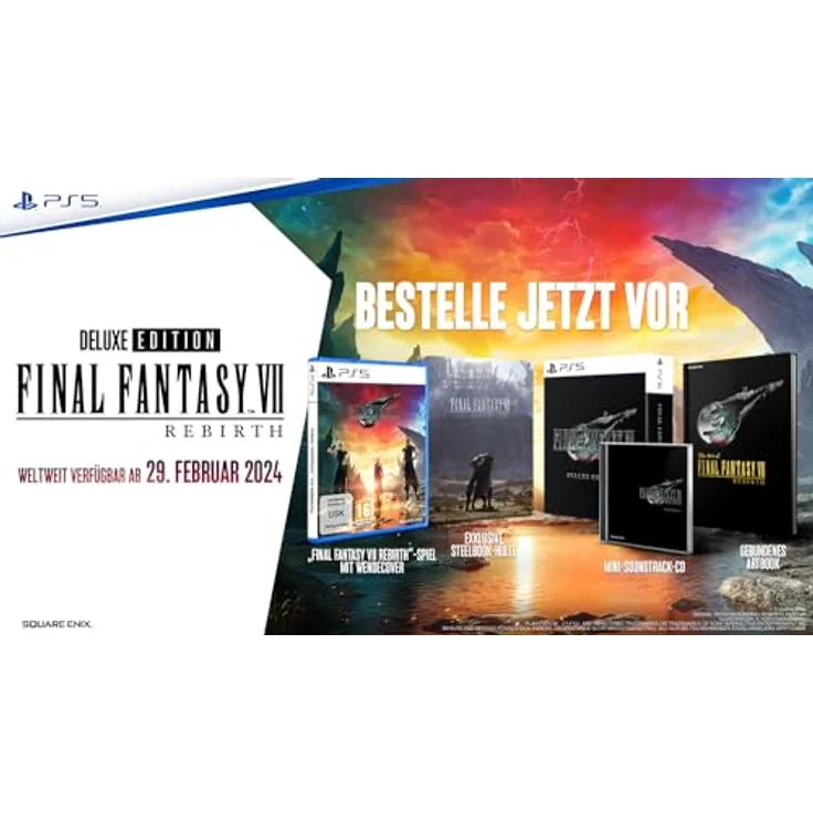 Final Fantasy VII Rebirth Deluxe Edition (PlayStation 5) – Bild 1
