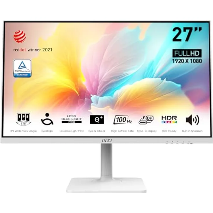 MSI MODERN MD2712PW, 68.6 cm (27 Zoll) Full HD Monitor mit 1920 x 1080 Pixels