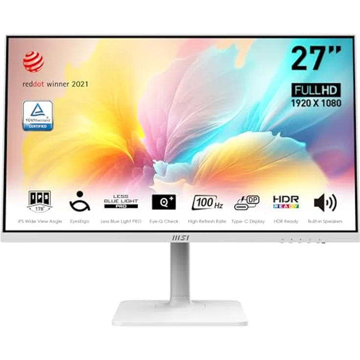 MSI MODERN MD2712PW, 68.6 cm (27 Zoll) Full HD Monitor mit 1920 x 1080 Pixels – Bild 1