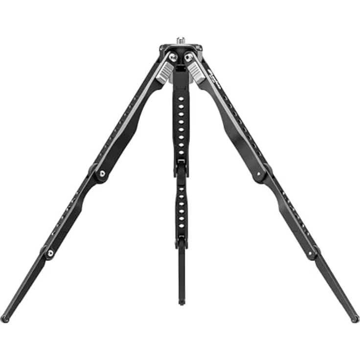 Leofoto Pocket Mini Tripod MT-04, Tischstativ mit variabler Höhe von 120mm bis 370mm, Tragfähigkeit 5kg, Packmaß 25cm – Bild 1