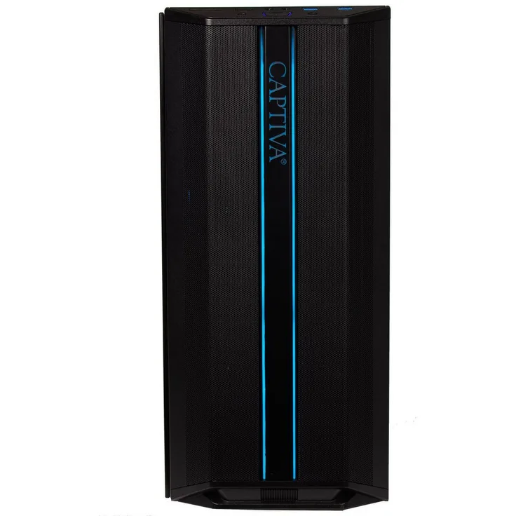CAPTIVA Power Starter R80-005 Business-PC, AMD Ryzen 5 5600G, 32 GB RAM, 1000 GB SSD, Luftkühlung, schwarz