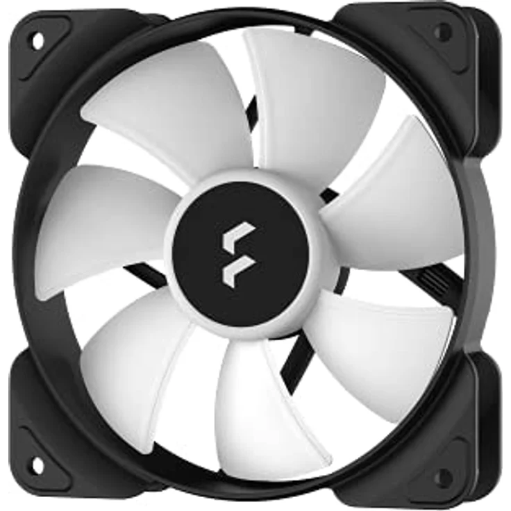 Fractal Design Aspect 12 RGB Black Frame Gehäuselüfter, schwarz-weiß – Bild 2