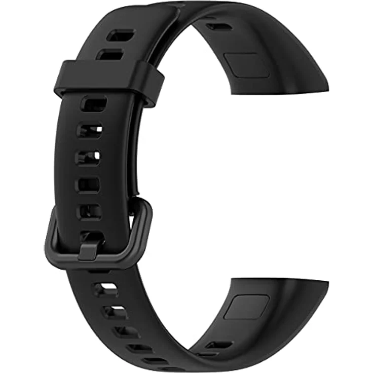 Shieranlee Uhrenarmband kompatibel mit Huawei Band 4/Honor 5i, flexibles TPU Silikon Sport-Armband, wasserdicht und verstellbar von 15.5 - 22 cm – Bild 3