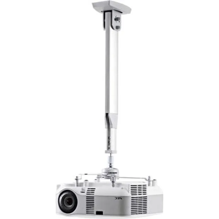 SMS Projector CL V1450-1700A/S (Decke), Beamer Halterung, Silber - Elegante, funktionale und zuverlässige Halterung mit verstellbarer Länge und Neigung