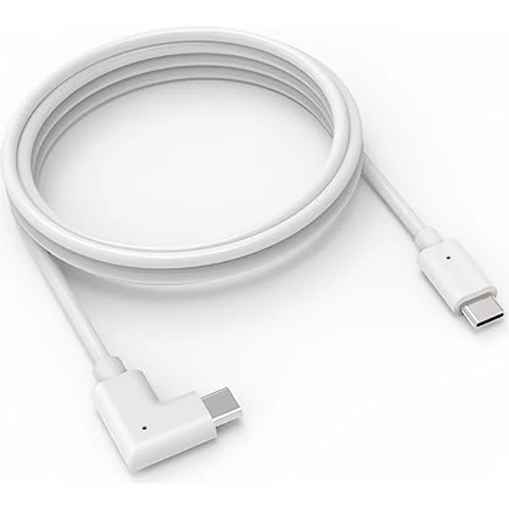 Compulocks USB-C auf USB-C Kabel mit 1,8m 90° Stecker - Perfekt für Compulocks Tablet Security Cases – Bild 2