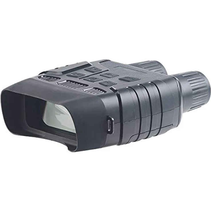 Zavarius Nachtsicht Fernglas DN-800 V2, HD-Videokamera, bis 700 m IR-Sichtweite, mattschwarz – Bild 4