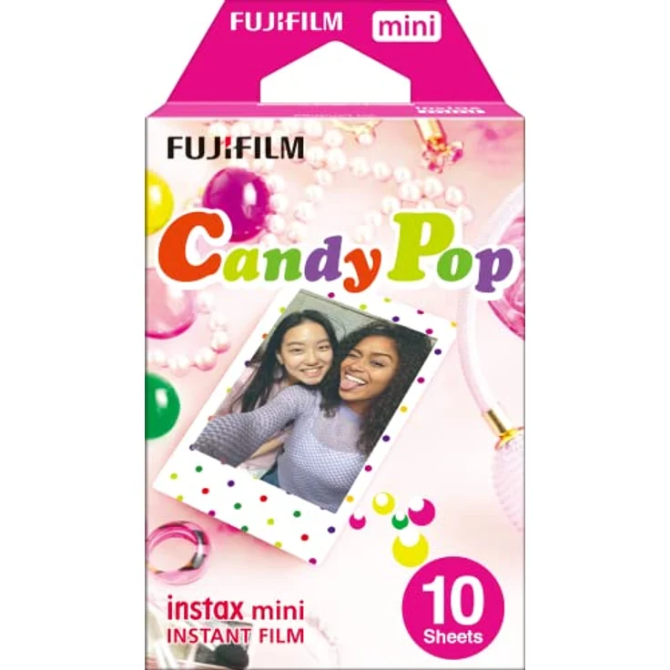 Fujifilm Instax Mini Instant Film, Candy Pop, Einzelpackung – Bild 2