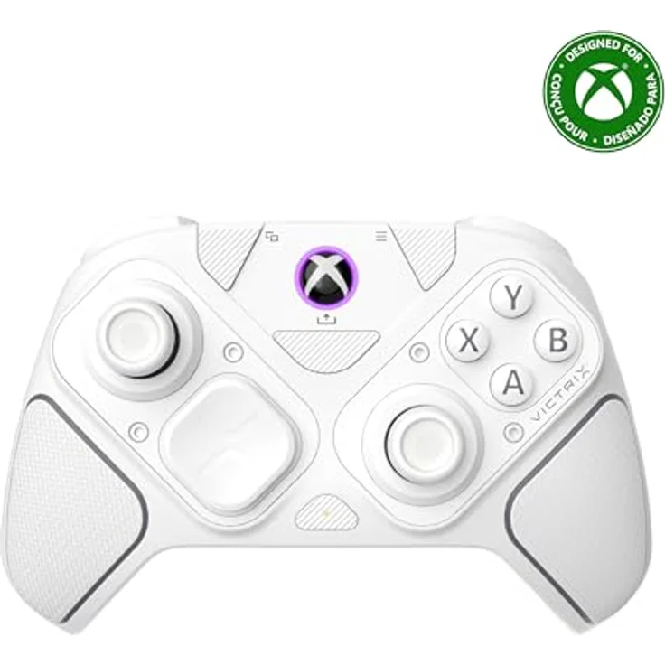Turtle Beach Victrix Pro BFG Reloaded, Kabelloser Modular Xbox Controller in Weiß mit 3 anpassbaren Modulen und 5-Stopp-Halleffekt-Clutch Trigger – Bild 1