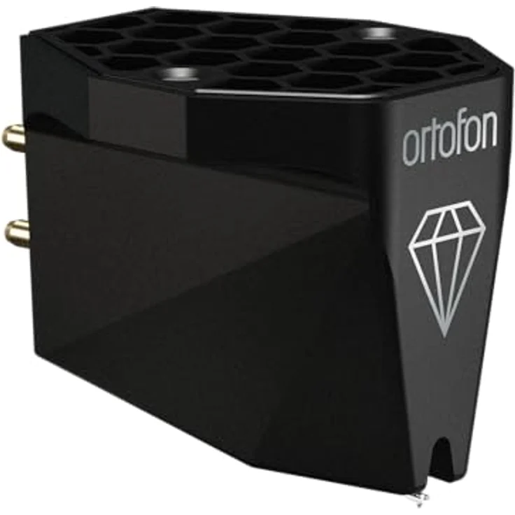 Ortofon MC X10, Moving-Coil Tonabnehmer mit elliptischem Abtastdiamanten, 0,4 mV Ausgangsspannung, schwarz – Bild 3