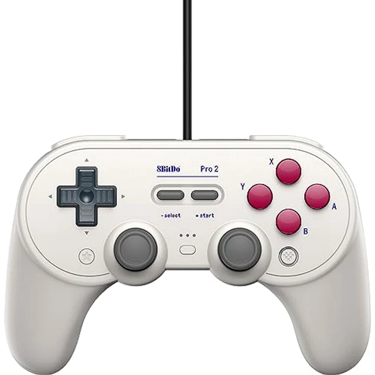 8Bitdo Pro 2 Wired USB Controller, Grau (Switch) – Bild 2