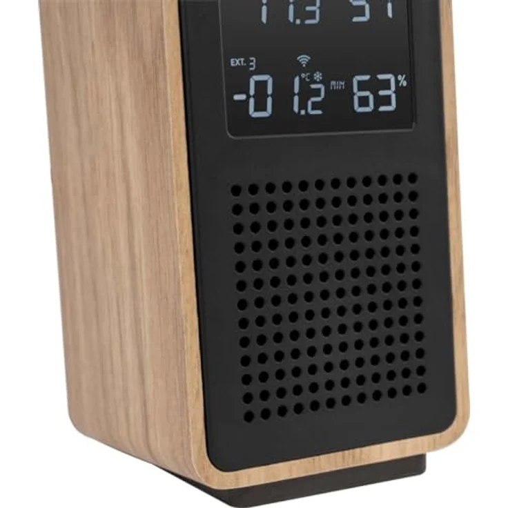 Thomson Bluetooth Lautsprecher und Wetterstation, kompakt, schwarz – Bild 8