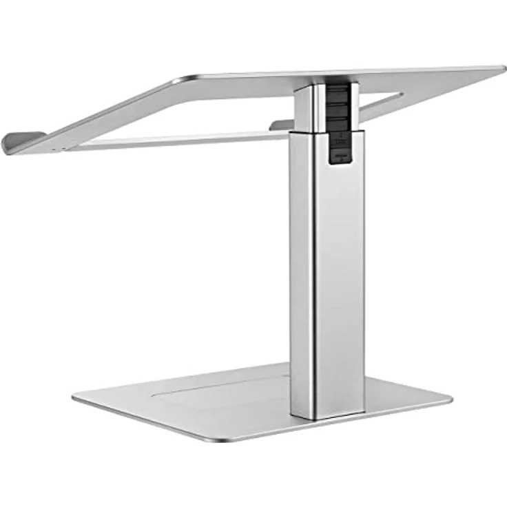 myWall Laptop Ständer HT45L, Ergonomische Laptop-Halterung für den Schreibtisch, Notebook und MacBook Ständer kompatibel für 11-17 Zoll Laptops, belüfteter Laptop Ständer-Halter für Laptops – Bild 3