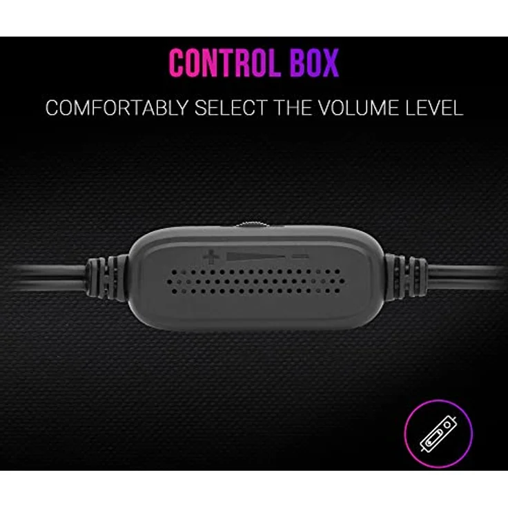 Mars Gaming MSCUBE Schwarz, Kompakte RGB Gaming-Lautsprecher, 8W DSP Soundprozessor, Lautstärkeregler – Bild 5