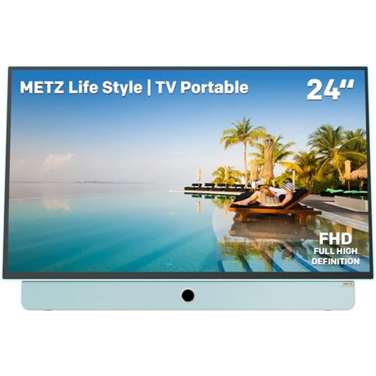 Metz MPE7000, 61 cm (24"), Full HD Smart-TV mit WLAN, LED, Blau – Bild 1