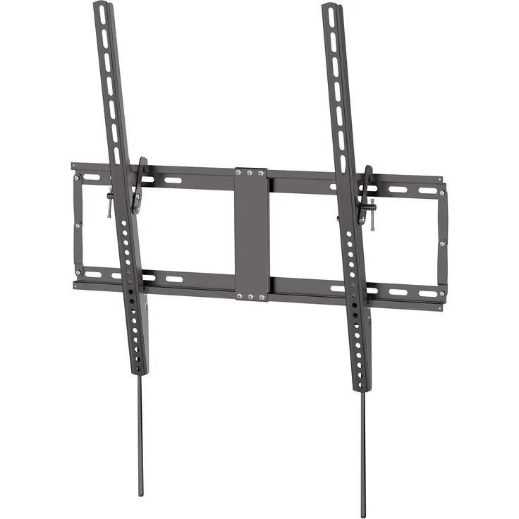 Titan TV Wandhalterung 100", neigbar bis 10°, 80kg max., VESA 100x100 bis 600x600, Schwarz