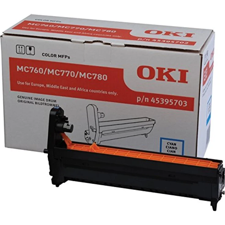 Oki 45395703 Image Drum, für MC760, 770, 780, cyan, 30.000 Seiten