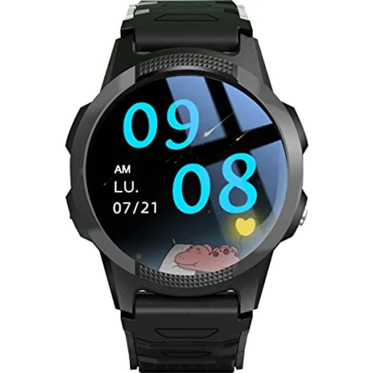 Save Family Savefamily Slim Smartwatch 4G Black, GPS-fähige Smartwatch mit 1,28-Zoll-Touchscreen, wasserdicht (IP67), integrierte Kamera, 550 mAh Akku – Bild 2