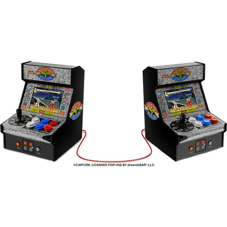 My Arcade Street Fighter 2 Champion Edition Micro Player, 7.5" Mini-Konsolenspiel mit 12 Charakteren und 78 Kampfkombinationen – Bild 3