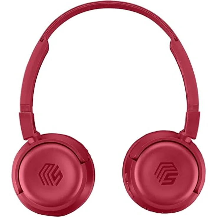 Music Sound Vibed, Kabellose Kopfhörer für Anrufe und Musik, Rot, 220 g – Bild 2