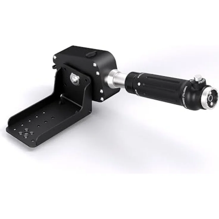 VIRPIL Controls Rotor TCS Collective Plus Base, Hubschrauber-Flugsimulation mit Gegengewicht-Kit, verstellbare Achsen und Throttle Twist Axis, PC-Gaming Flugsim-Cockpit – Bild 3
