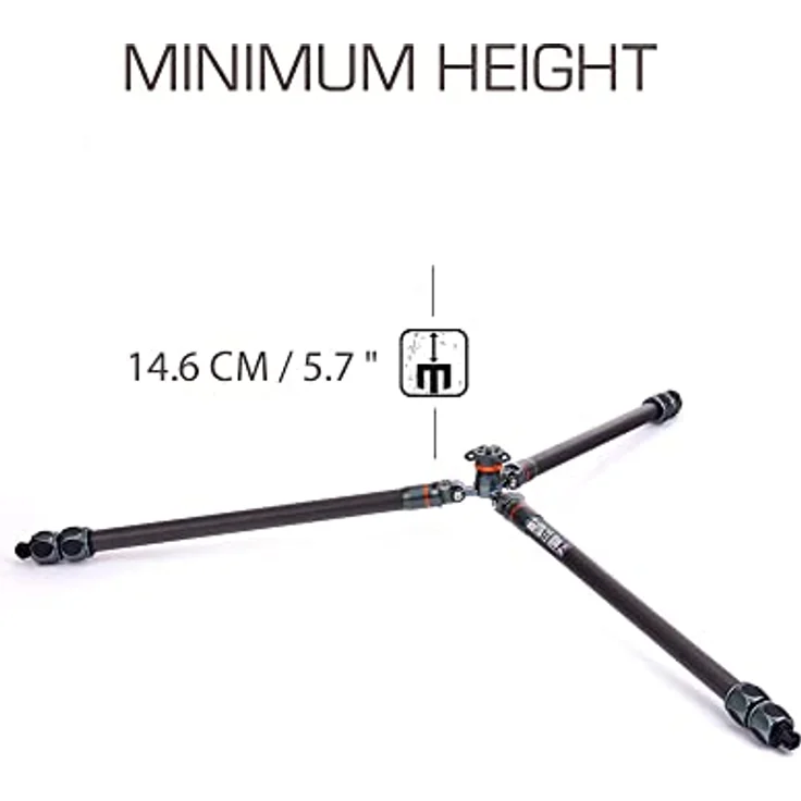 3 Legged Thing Pro 2.0 Winston Bronze - Hochleistungs-Stativ mit 3 Beinsektionen, 40 Kg Tragkraft und mit Kugelkopf AirHed Pro – Bild 6