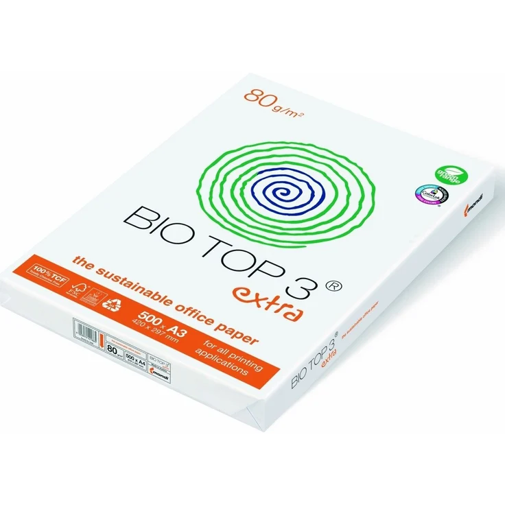 Mondi Business Paper Bio Top 3 Kopierpapier, holzfrei, naturweiß, FSC-zertifiziert